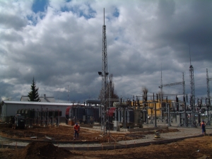 Airport 110/10 kV substation reconstruction, Vilnius